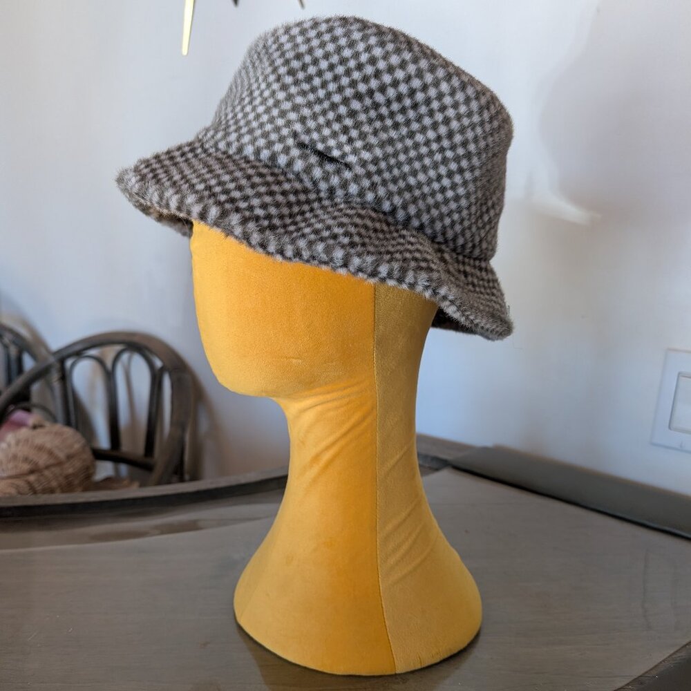 Steve Madden Green/Grey Bucket Hat